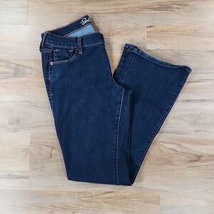 💜Old Navy Blue Sweatheart Stretch Bootcut Jeans Size 4/27
